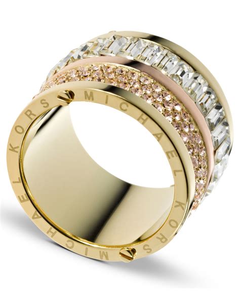 michael kors gold necklace uk|Michael Kors wedding rings.